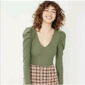 Wild Fable Long Sleeve Bodysuit